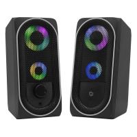 FRISBY FS-2138U 2.0 Hoparlör Sistemi RGB Led Siyah (USB)